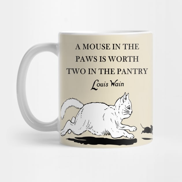 Cat Chasing Mouse Quote by KarwilbeDesigns